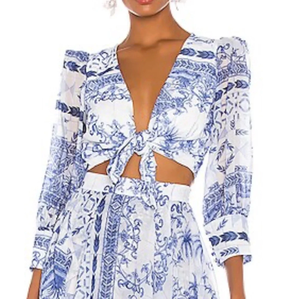 PatBO Amalfi Two-Piece Maxi Dress Set - Picture 2 of 5
